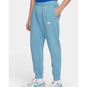 Nike Sportswear Club
Fleece Joggers Pants
Cerulean Blue 
Size Large 826431-424